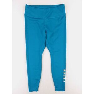 Nike‎ Leggings Womens Large Teal Blue Compression Pants Yoga Athleisure Running